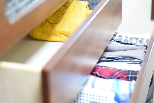 箪笥の奥の不用品